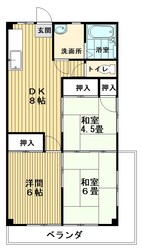 江口第一ビルの物件間取画像